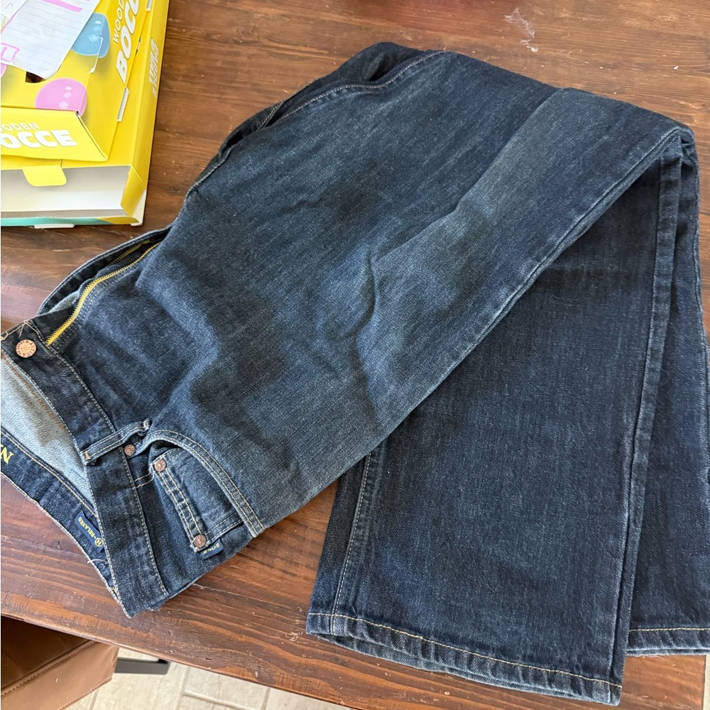 Nautica Men's Dark Blue Relaxed Jeans